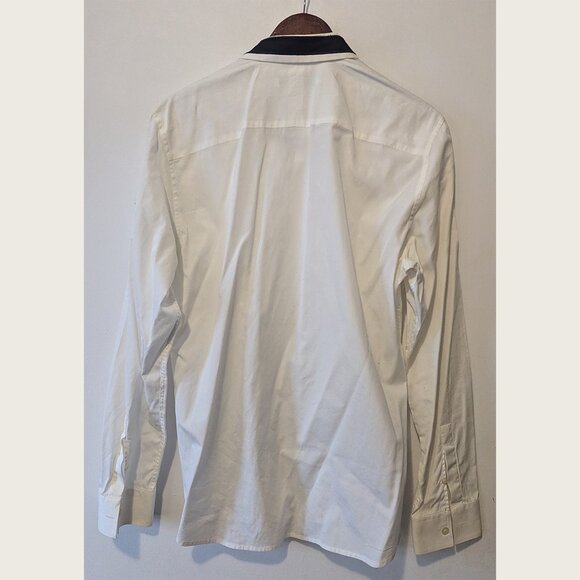 GIVENCHY - Star collar white shirt - Sz 43 - Picture 3 of 9